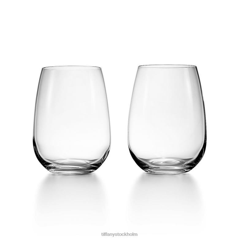 heminredning unisex- Tiffany 26N2D2215 stamlösa vitvinsglas